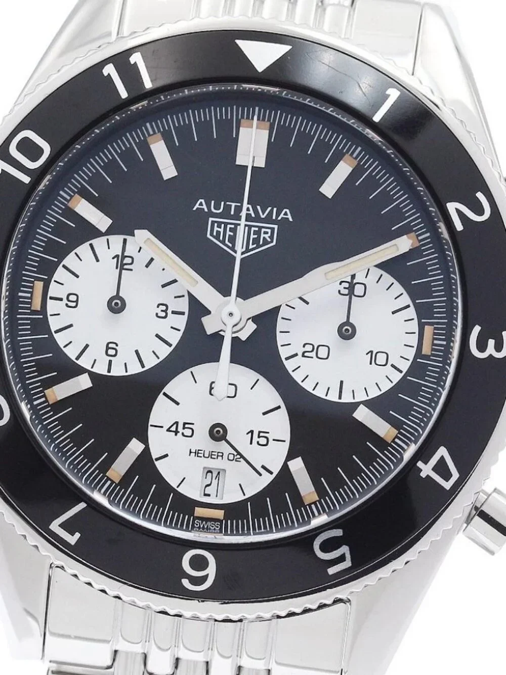 TAG HEUER Autavia Heritage Caliber 02 CBE2110.BA0687 Automatic Men's_974910